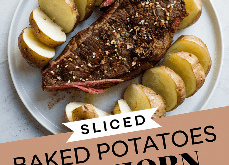 Sliced Baked Potatoes Longhorn