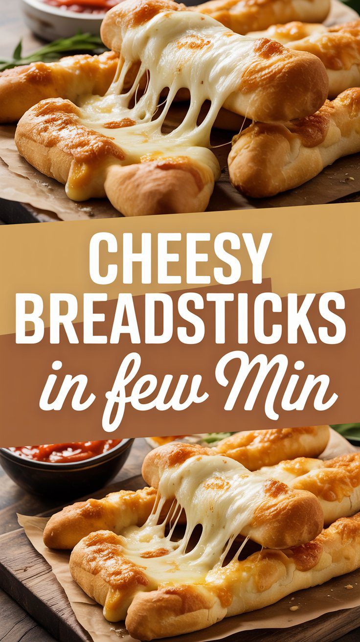 Cheesy Breadsticks Recipe