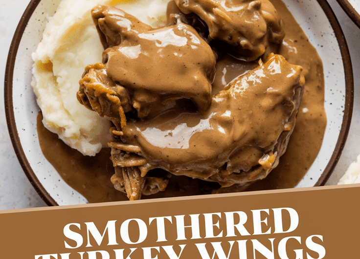 Smothered Turkey Wings Gravy