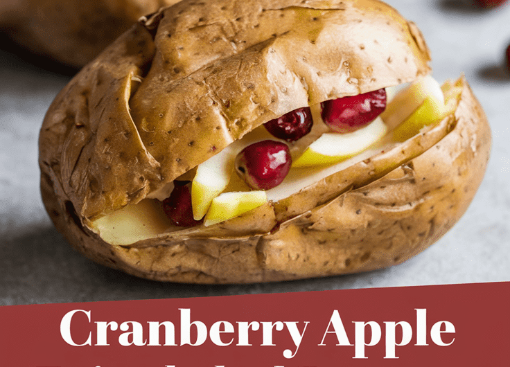 Cranberry Apple Twice-Baked Potatoes