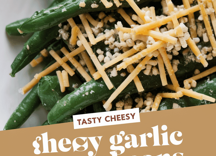 Tasty Cheesy Garlic Green Beans