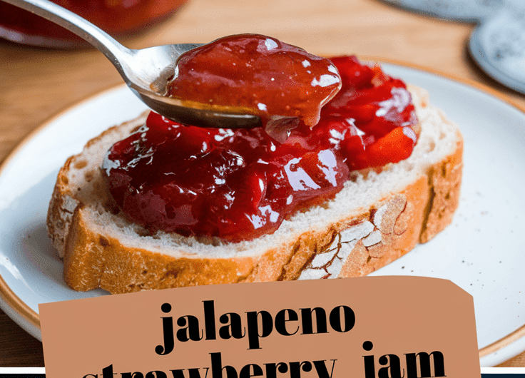 Jalapeño Strawberry Jam Sweet Heat