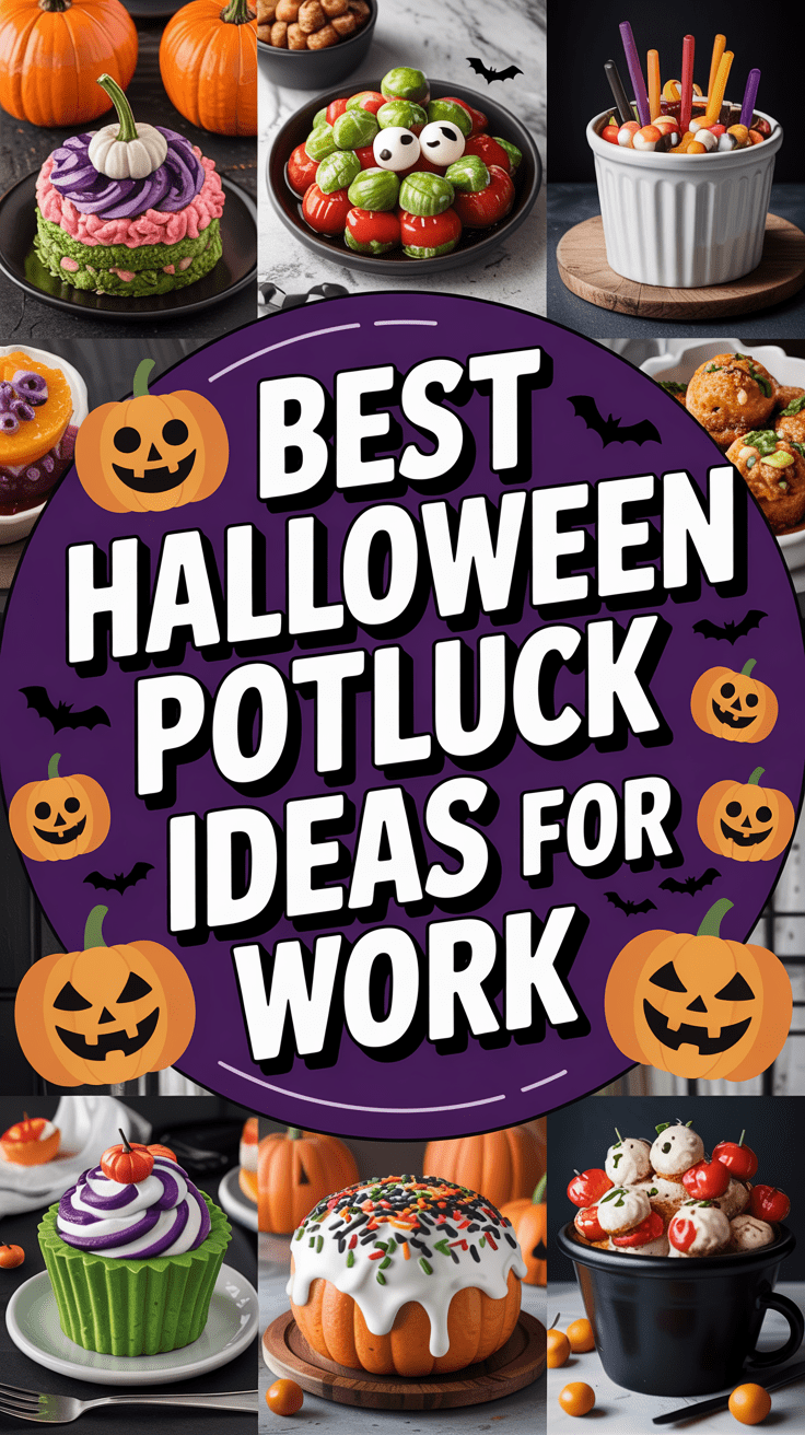 20+ Best Halloween Potluck Ideas for Work