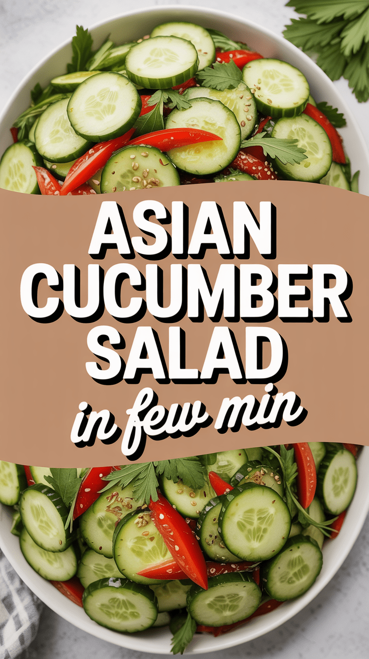 Asian Cucumber Salad