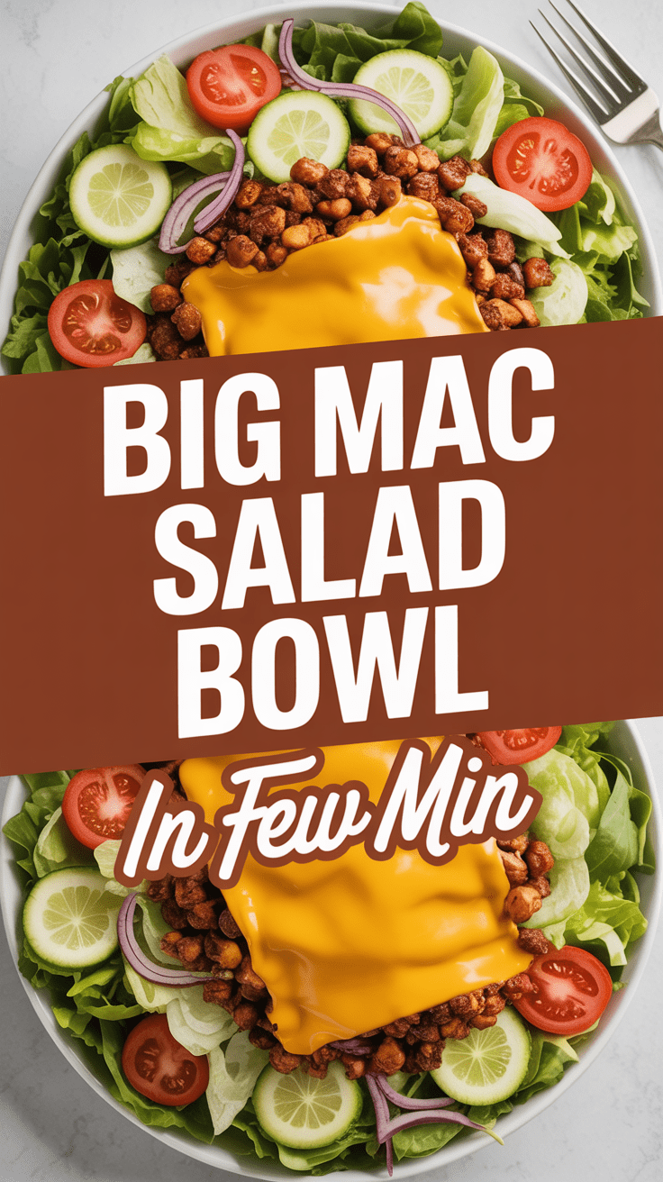 Big Mac Salad Bowl