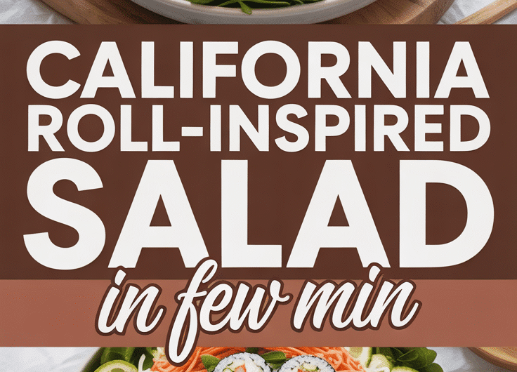 California Roll-Inspired Salad