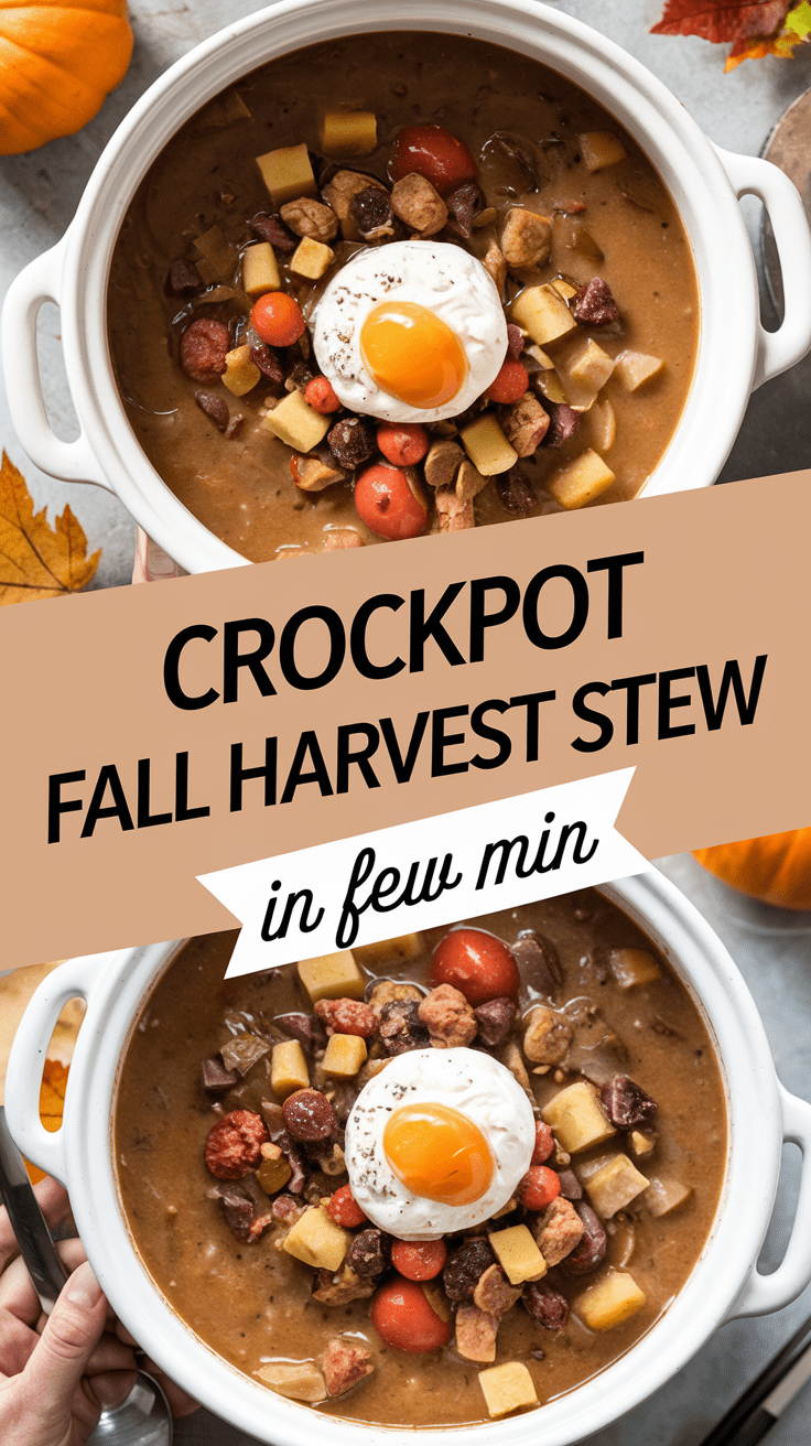 Crockpot Fall Harvest Stew