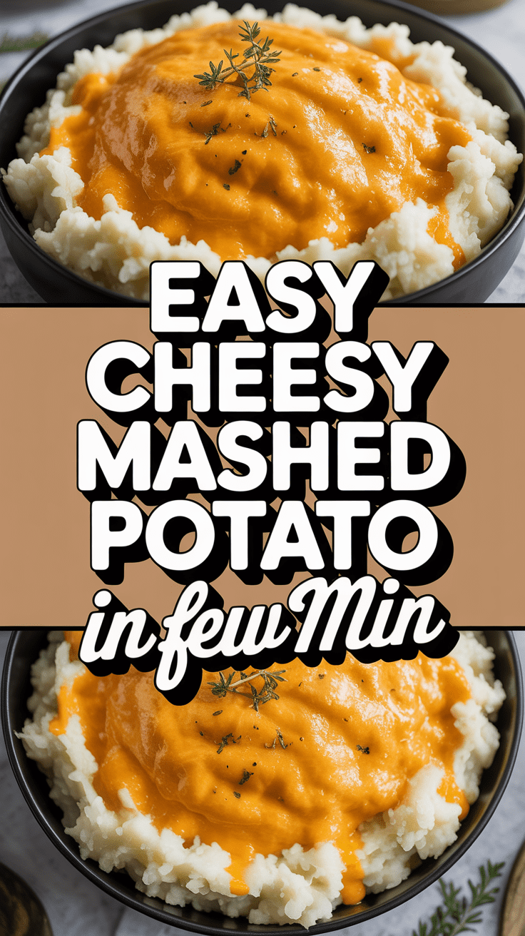 Easy Cheesy Mashed Potato