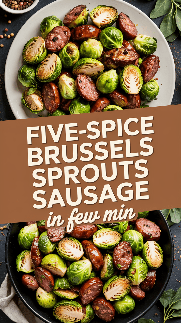 Five-Spice Brussels Sprouts Sausage