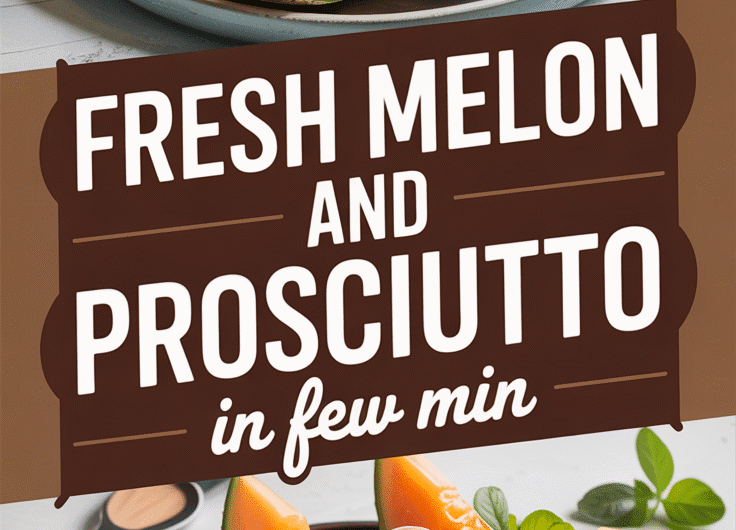Fresh Melon and Prosciutto