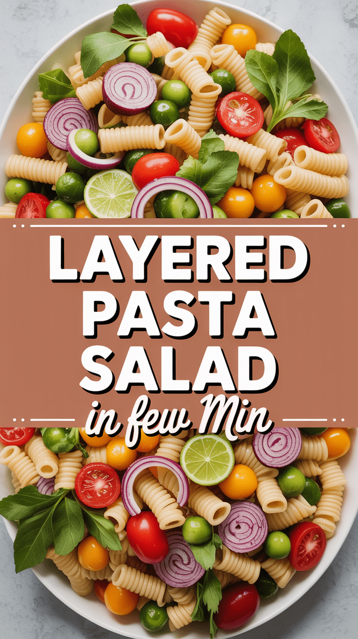 Layered Pasta Salad