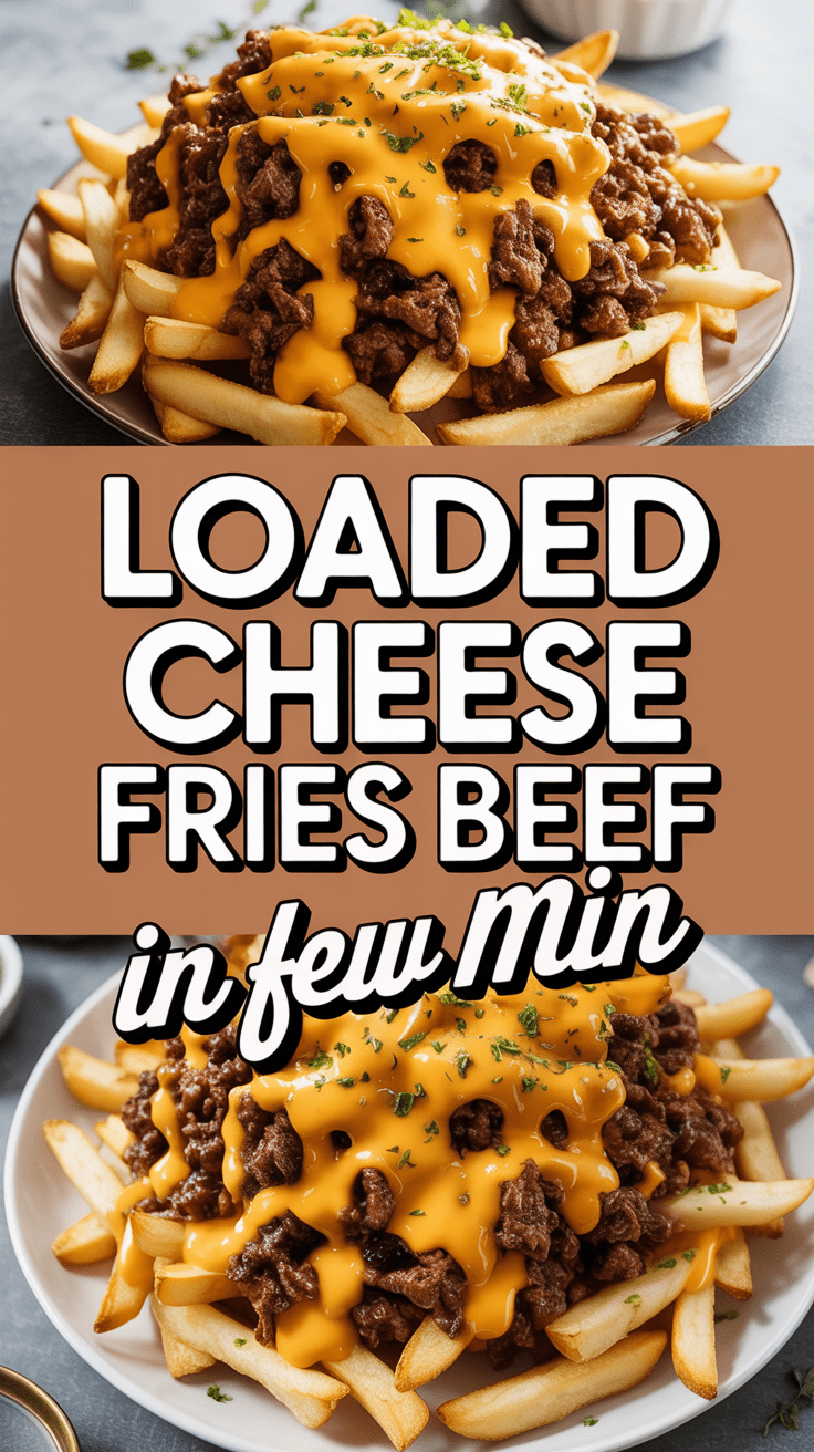 Loaded Cheese Fries Beef