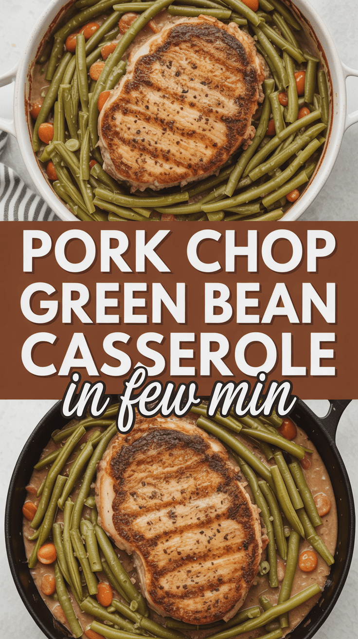 Pork Chop Green Bean Casserole
