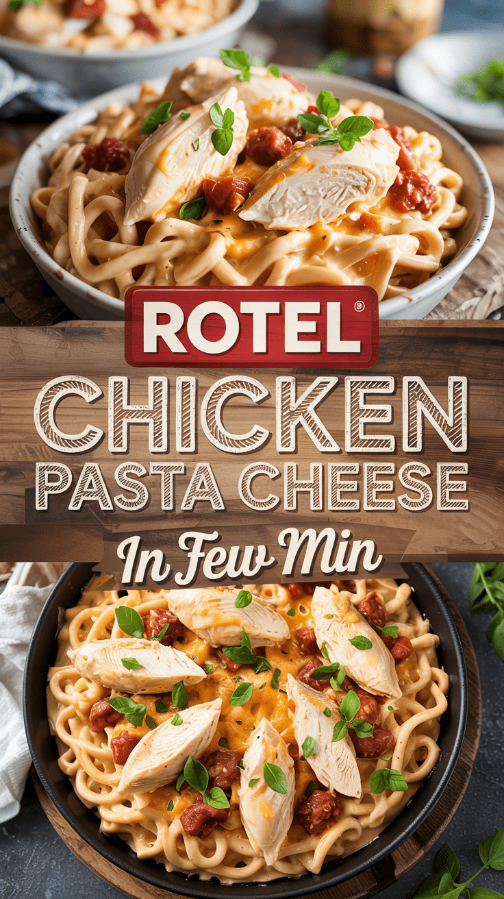 Rotel Chicken Pasta Cheese