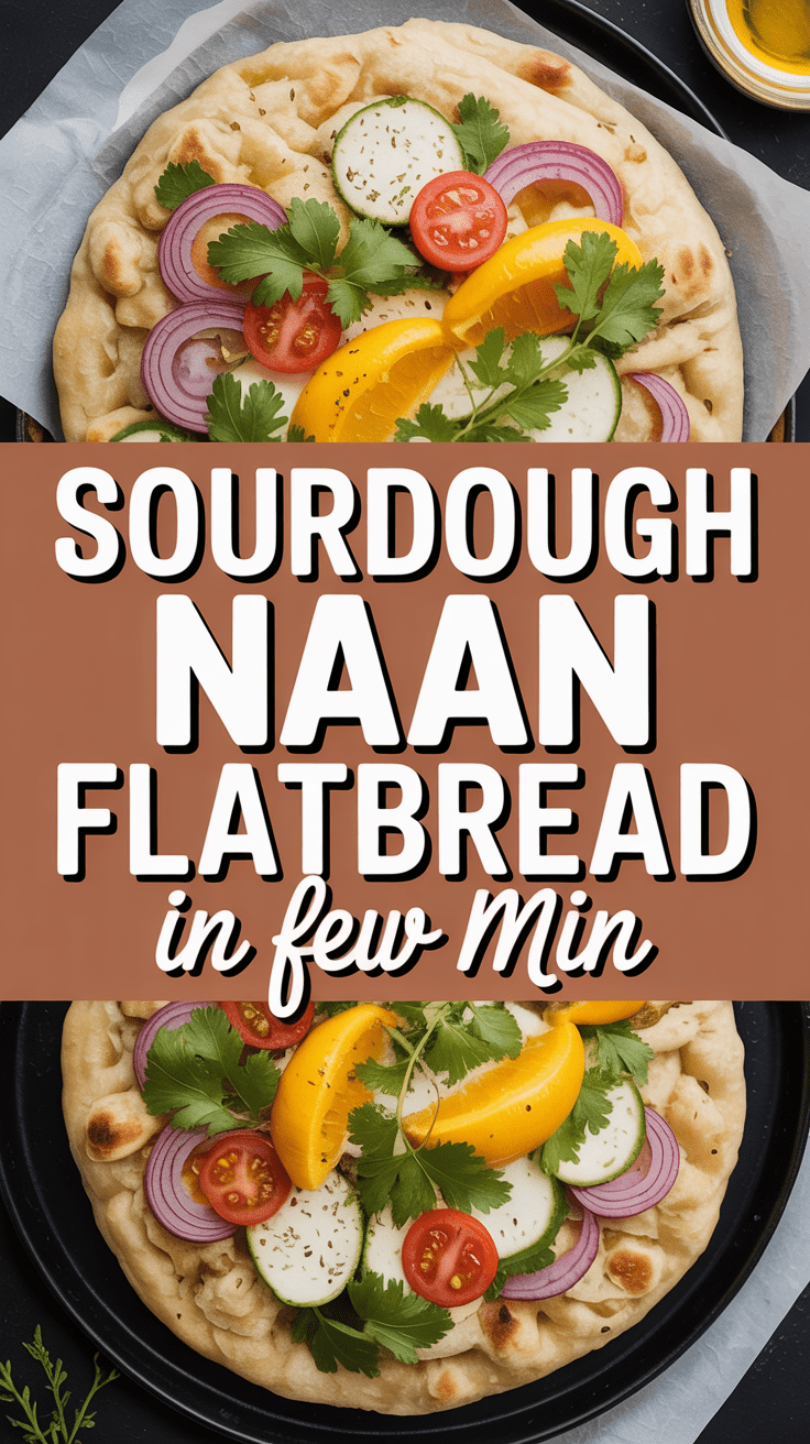 Sourdough Naan Flatbread