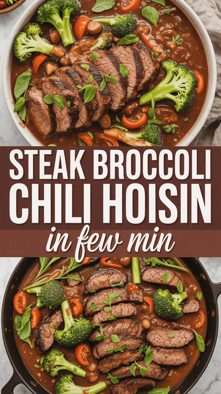 Steak Broccoli Chili Hoisin
