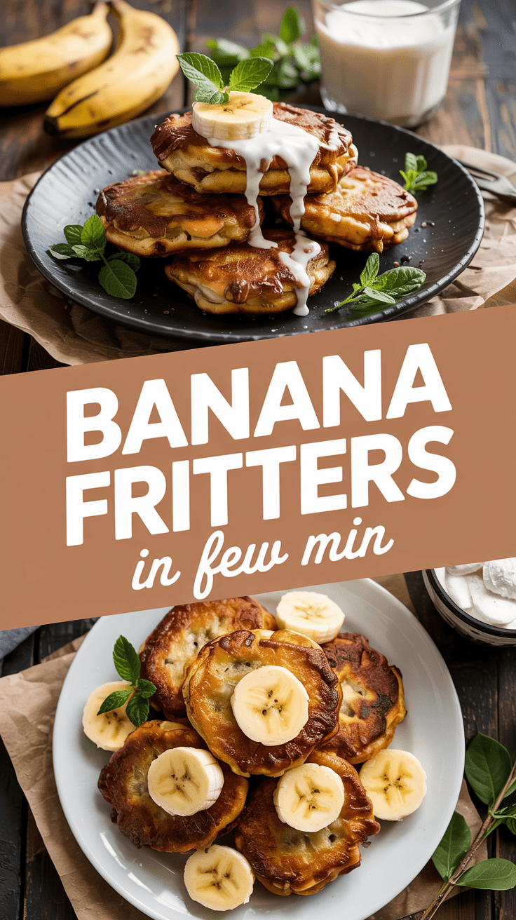 Homemade Banana Fritters