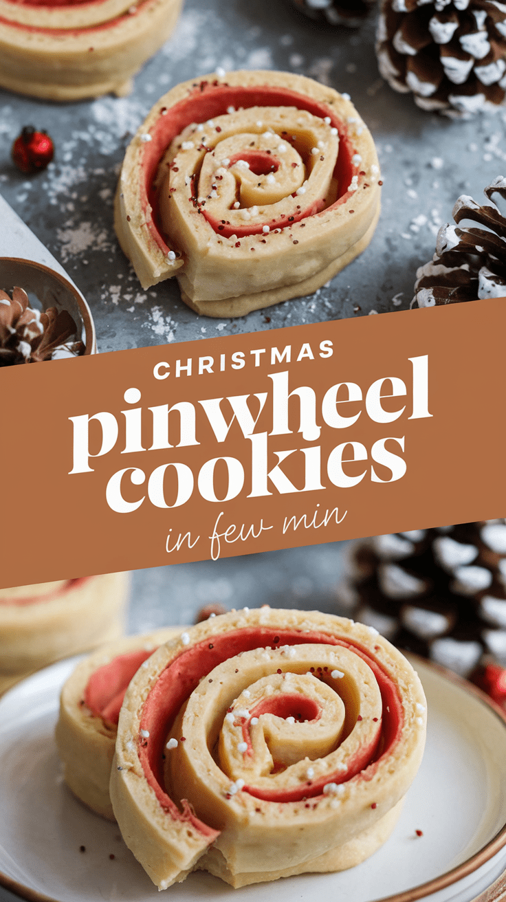 Christmas Pinwheel Cookies