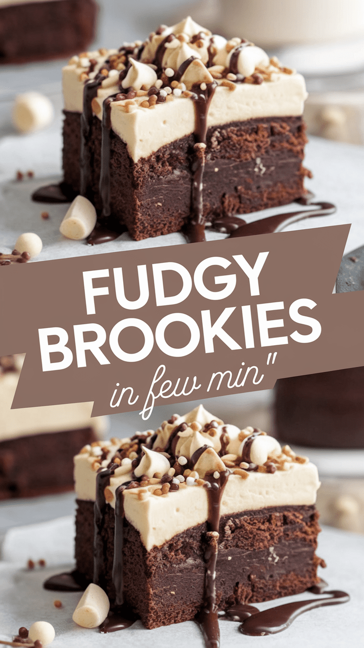 Fudgy Brookies