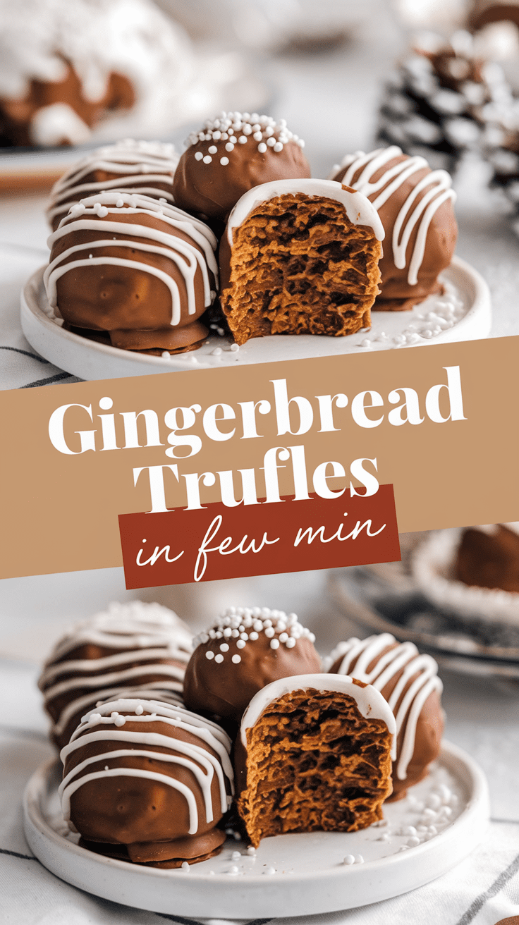 Gingerbread Truffles