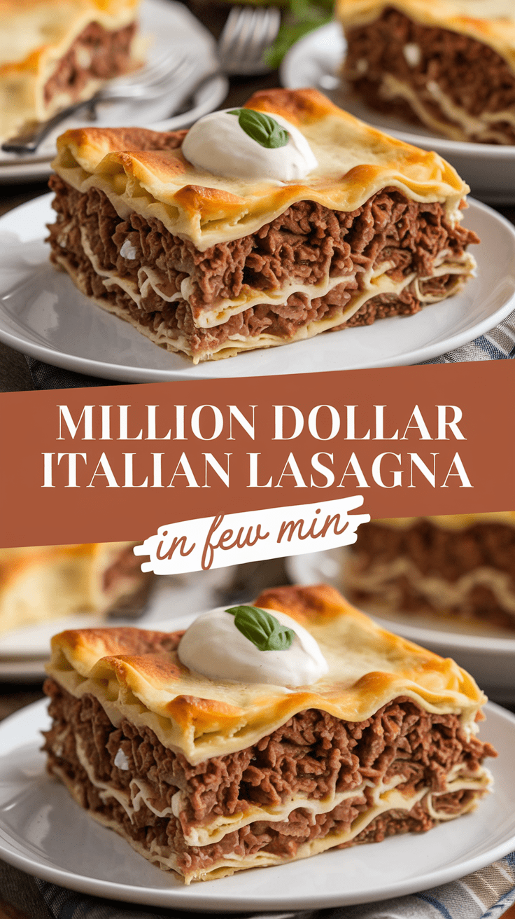 Million Dollar Italian Lasagna
