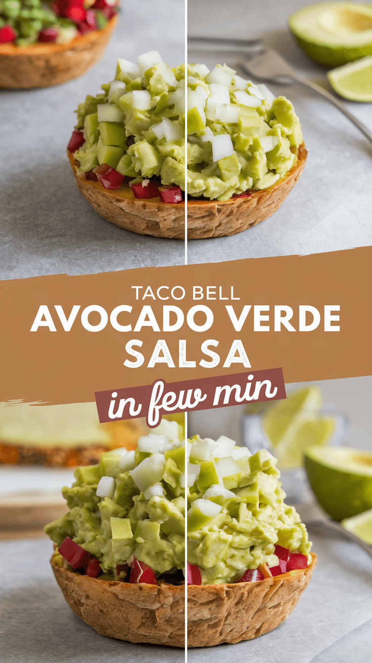 Taco Bell Avocado Verde Salsa