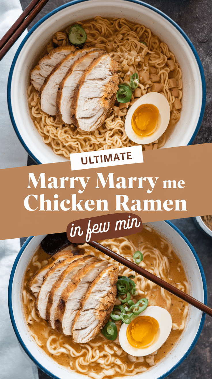Ultimate Marry Me Chicken Ramen