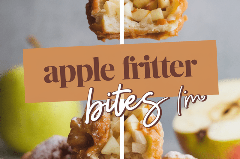 Apple Fritter Bites