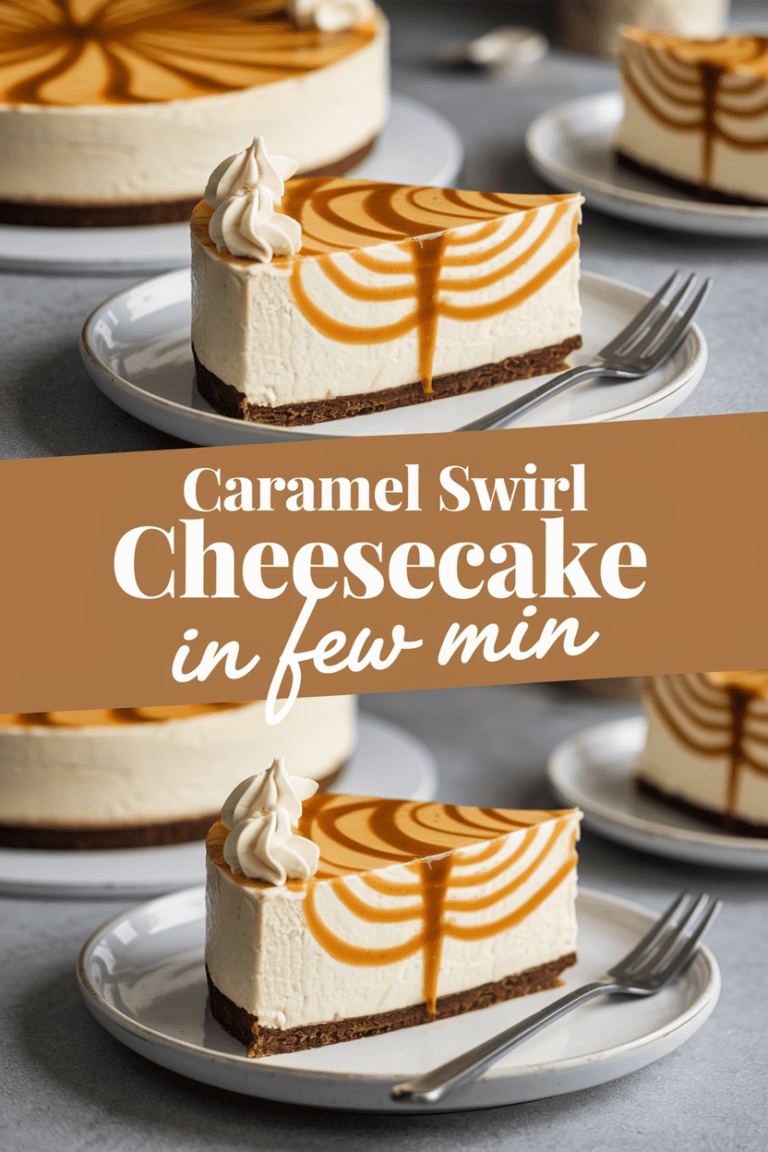 Caramel Swirl Cheesecake
