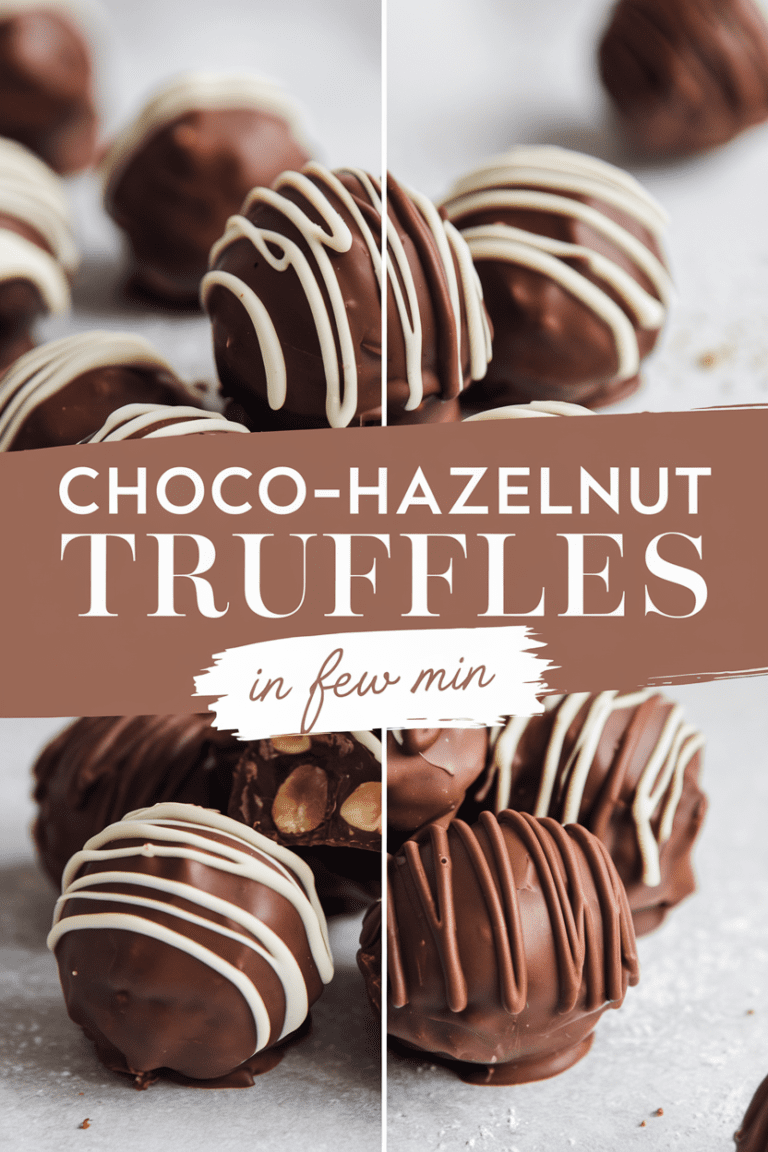 Choco-Hazelnut Truffles