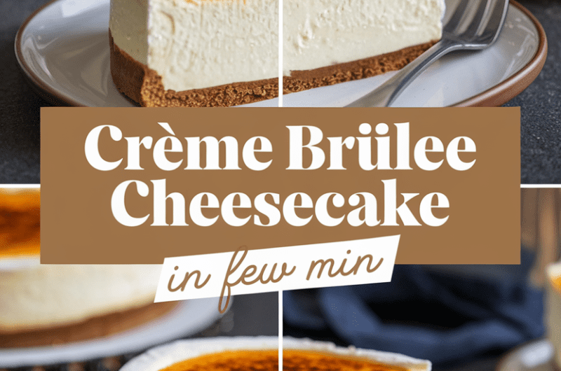 Crème Brûlée Cheesecake