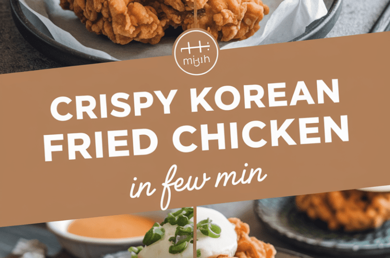 Crispy Korean Fried Chicken