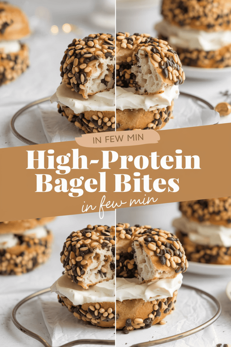 High-Protein Bagel Bites