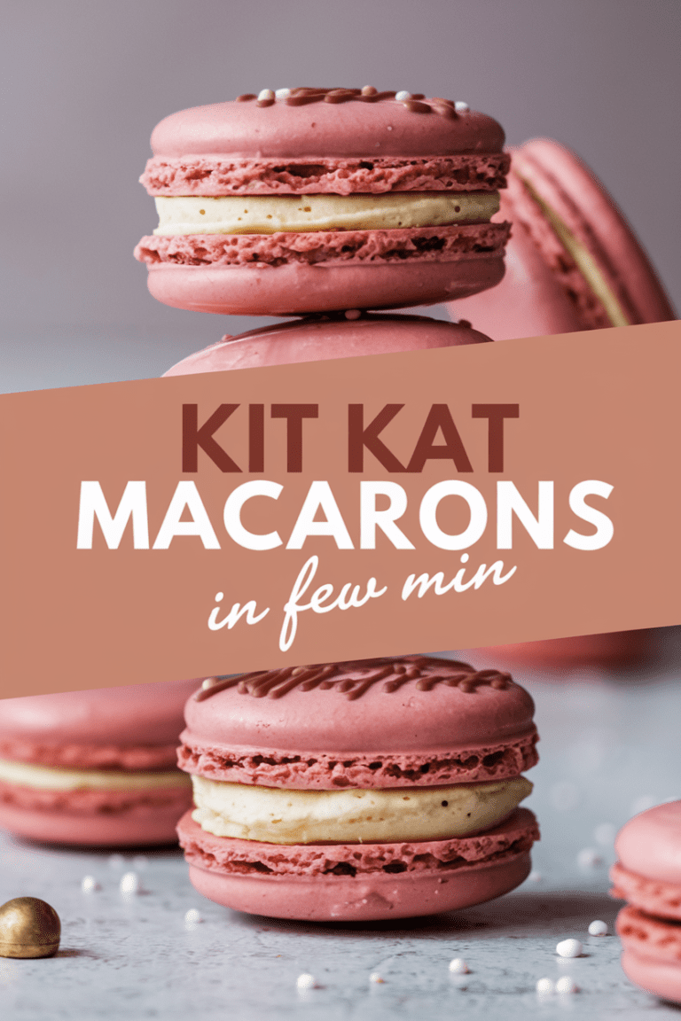 Kit Kat Macarons