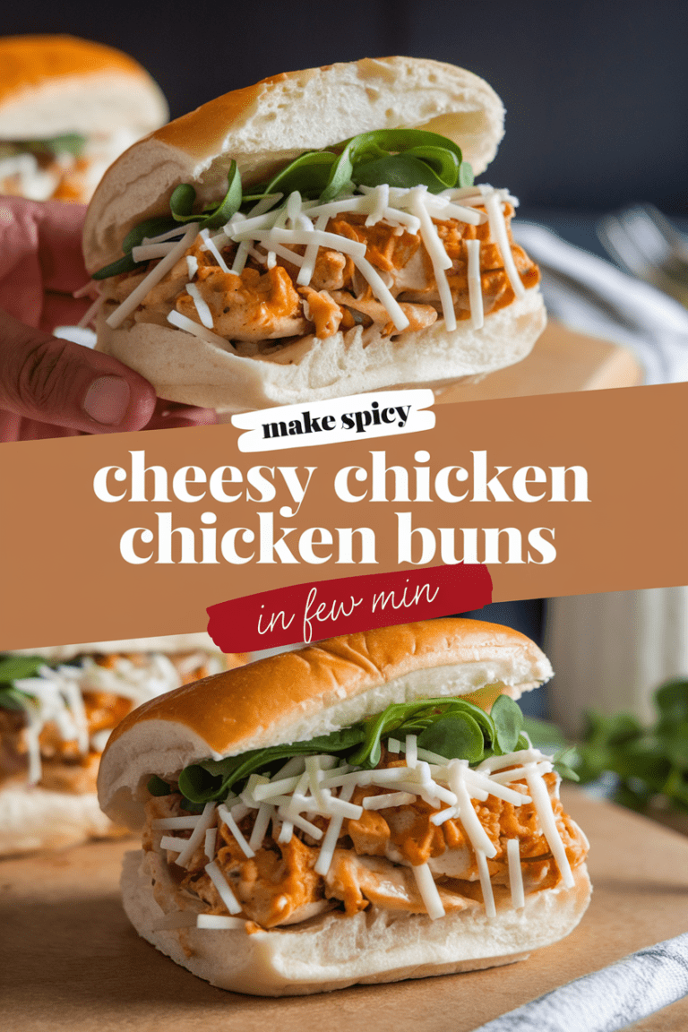 Make Spicy Cheesy Chicken Buns