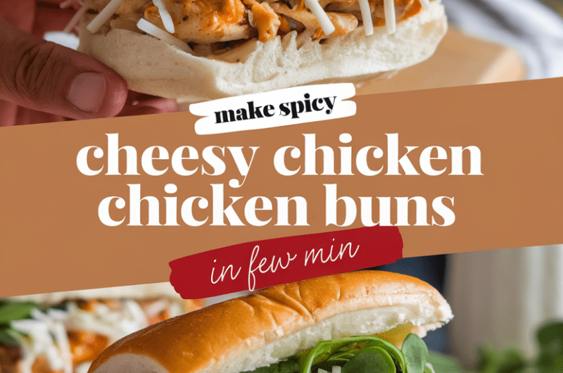 Make Spicy Cheesy Chicken Buns