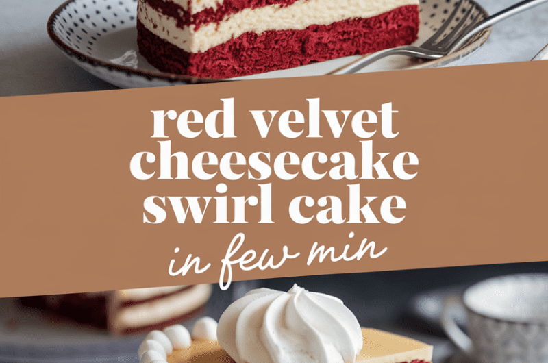 Red Velvet Cheesecake Swirl Cake