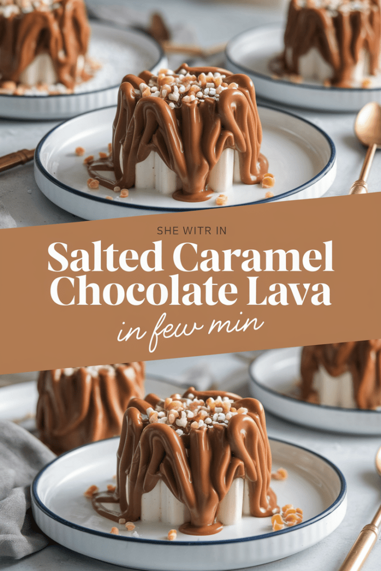 Salted Caramel Chocolate Lava
