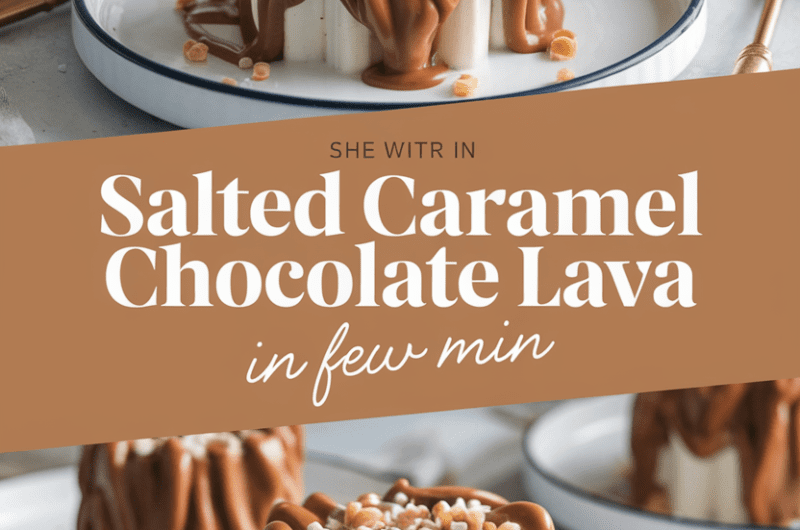 Salted Caramel Chocolate Lava