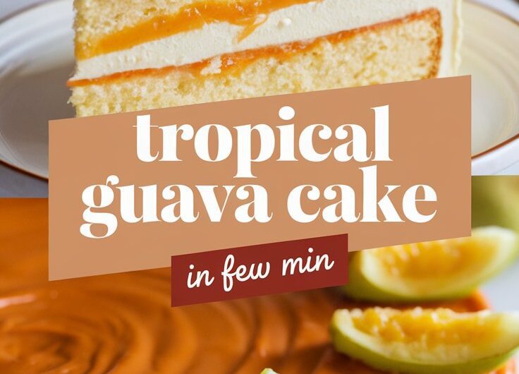 Tropical Guava Cake
