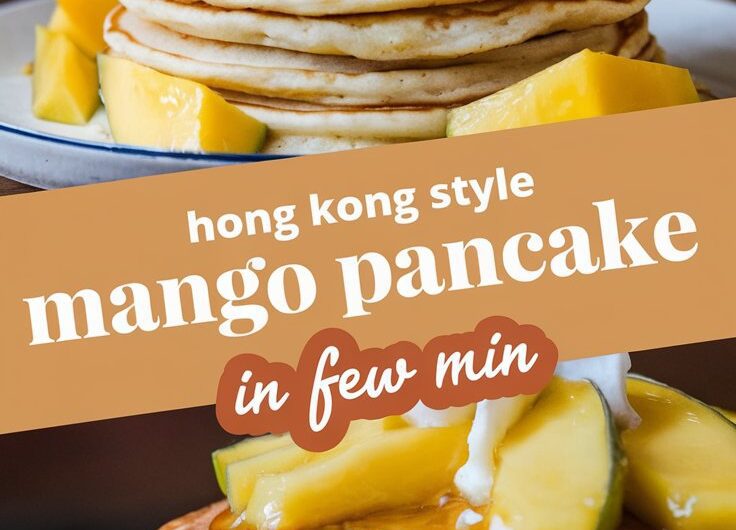 Hong Kong Style Mango Pancake