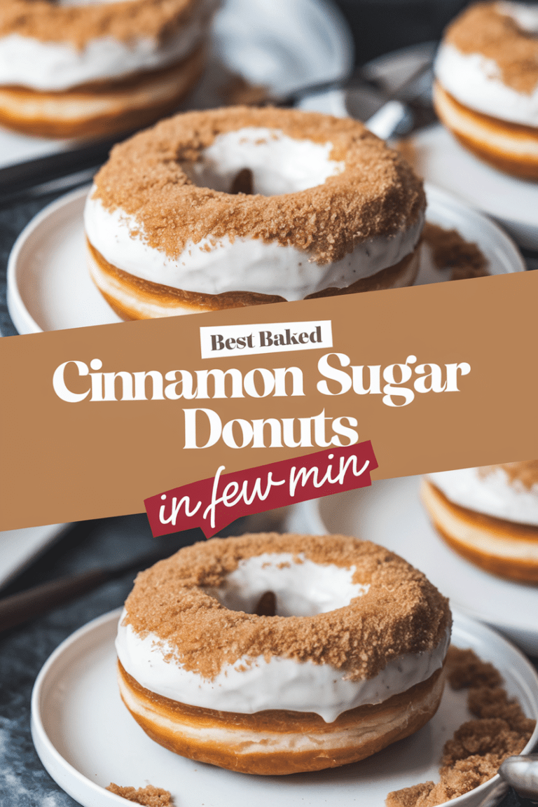 Best Baked Cinnamon Sugar Donuts