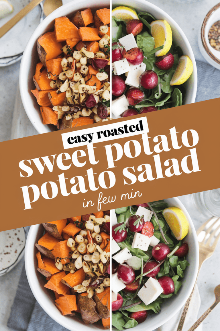 Easy Roasted Sweet Potato Salad