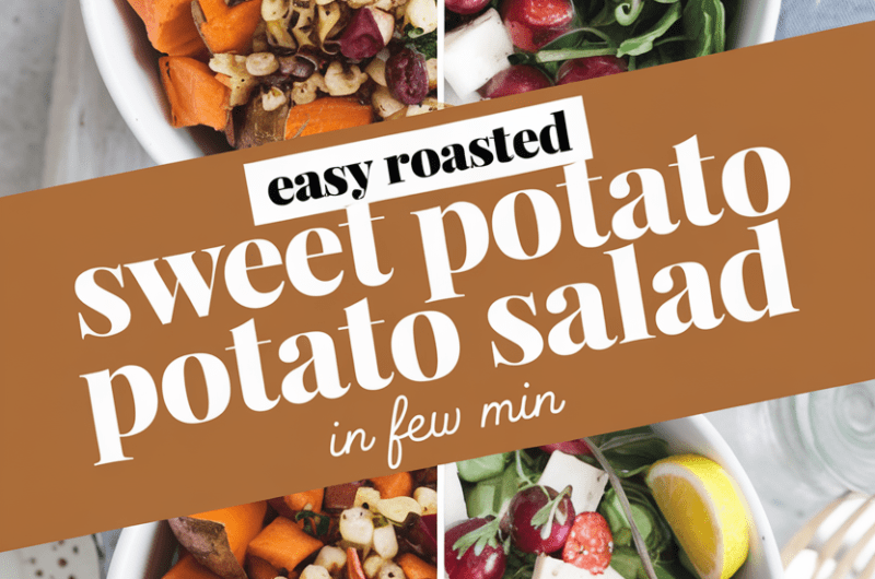 Easy Roasted Sweet Potato Salad