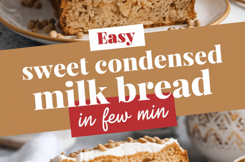Easy Sweet Condensed Milk Bread