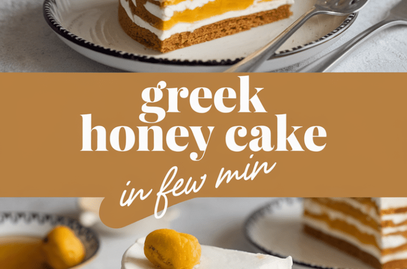 Greek Honey Cake
