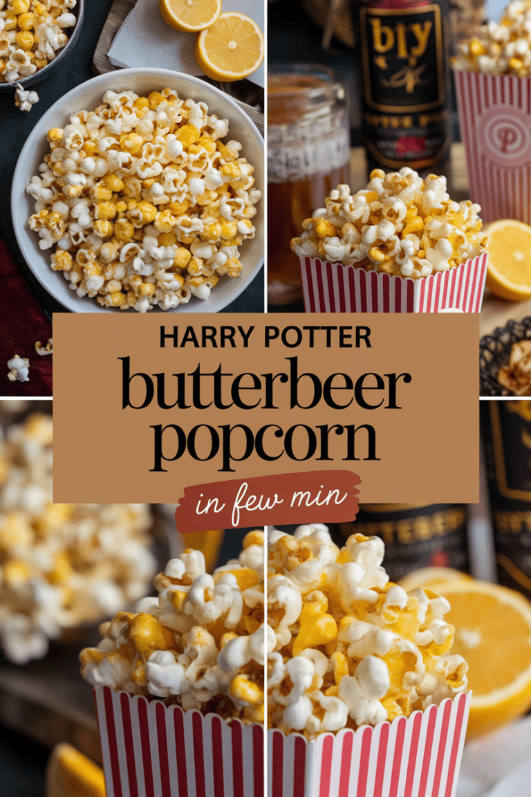 Harry Potter Butterbeer Popcorn