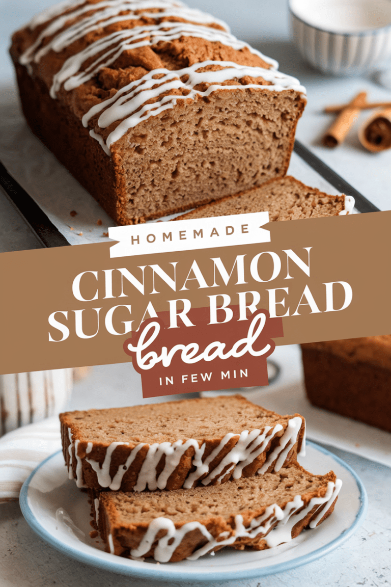 Homemade Cinnamon Sugar Bread