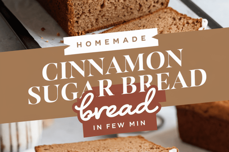 Homemade Cinnamon Sugar Bread