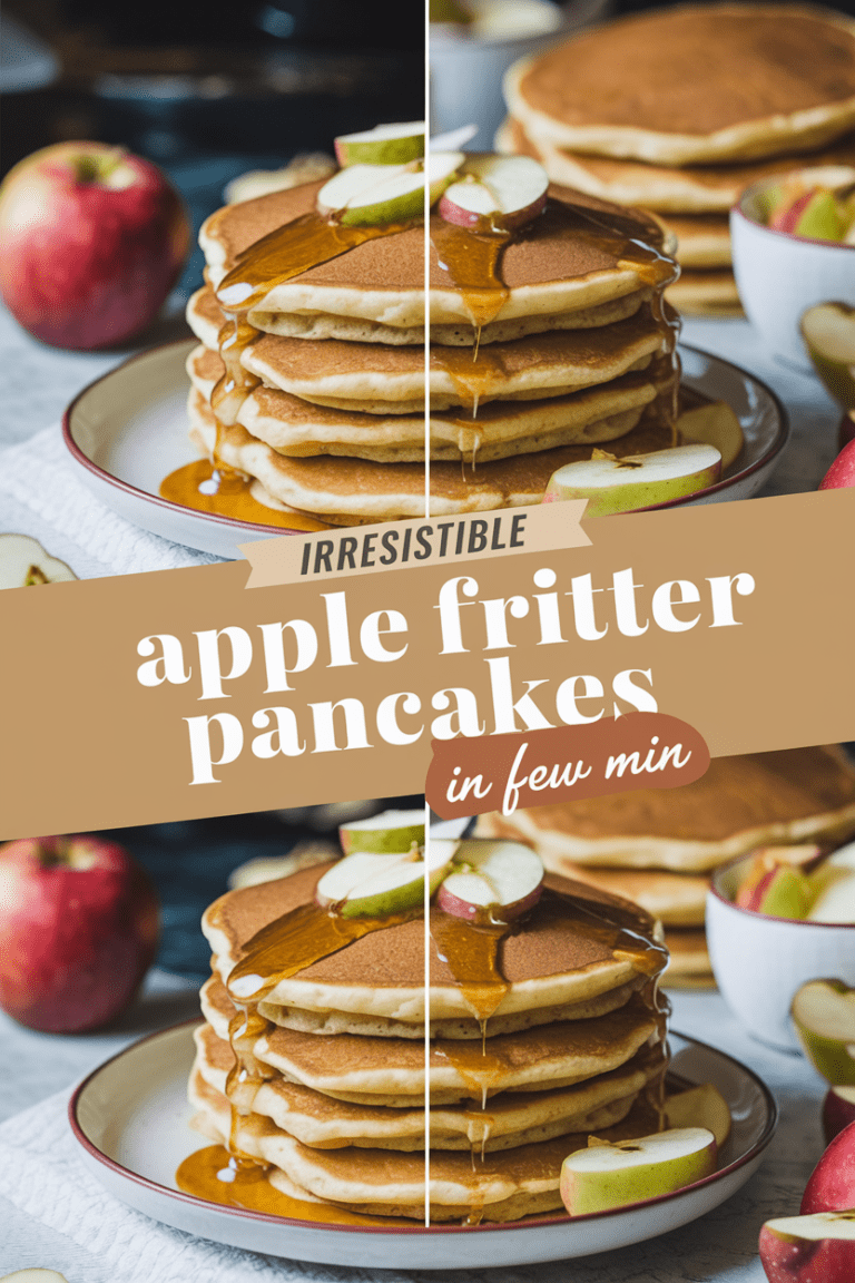 Irresistible Apple Fritter Pancakes